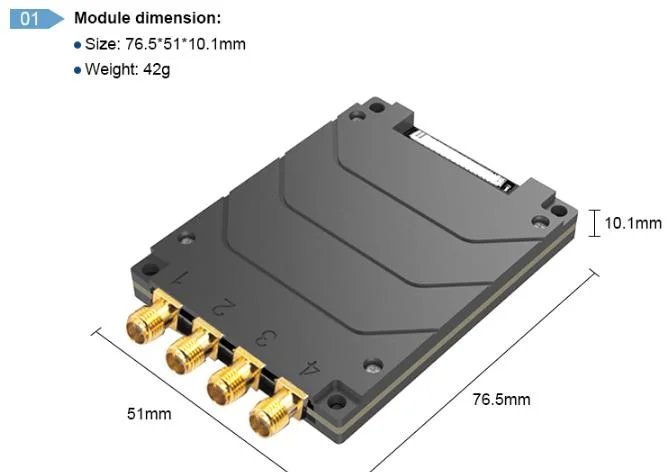 UHF RFID Impinj E710 Module OEM Reader Module St-M714