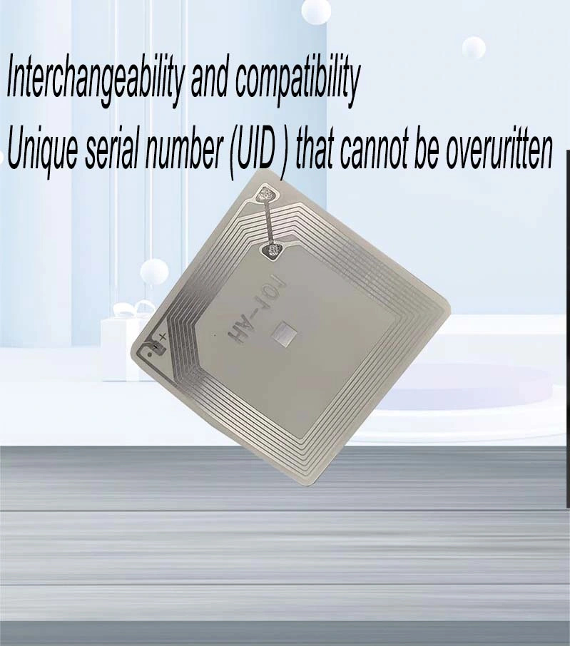 Factory Wholesale Book Tag RFID13.56MHz Library Security Label ISO15693 Hf Tag