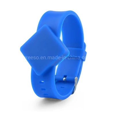 Customized Waterproof G Series G10 Silicone RFID Wristband Eco-Friendly NFC Bracelet 13.56MHz Hf & 125kHz Lf